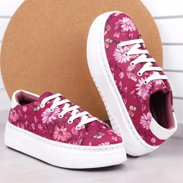 Pink_Floral_Women_Sneakers_Duo_By_Sprique