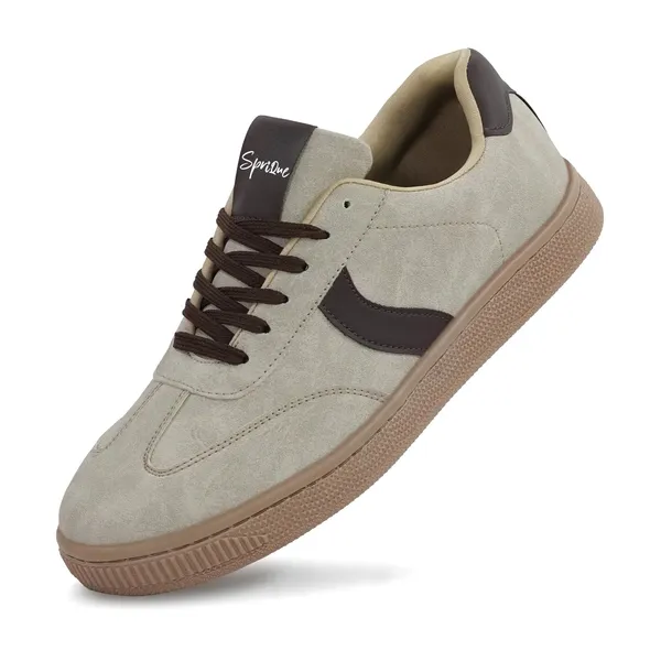 Sprique_Mens_Casual_Sneakers_Beige_&_Grey
