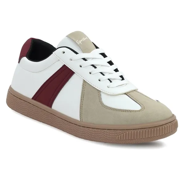 Sprique_Mens_Casual_Sneakers_White,_Beige_&_Maroon