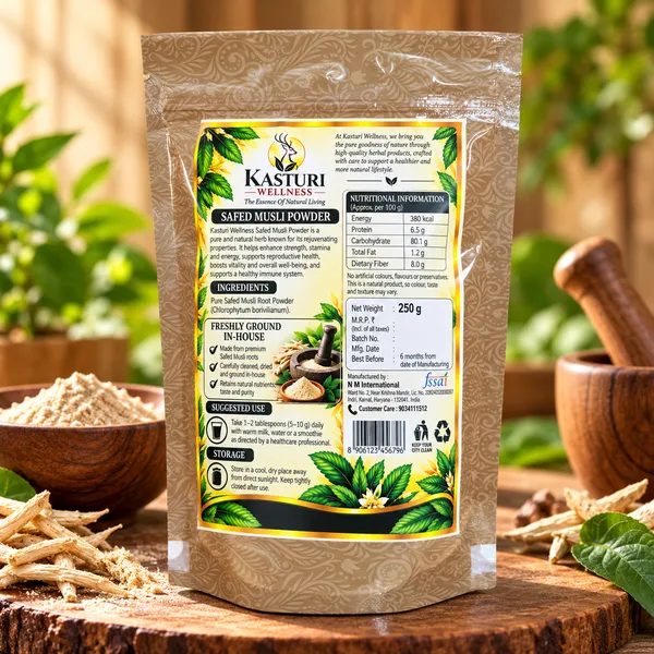 Kasturi_Wellness_Safed_Musli_Powder_250_G