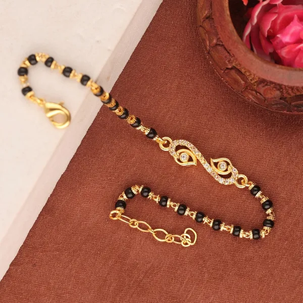 Black_Beaded_Mangalsutra_Necklace_And_Bracelet_Set_for_Women