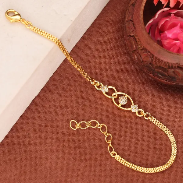Gold_Tone_Link_Bracelet_for_Women