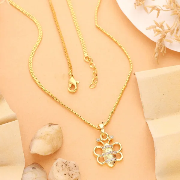 Gold_Tone_Pendant_Necklace_for_Women