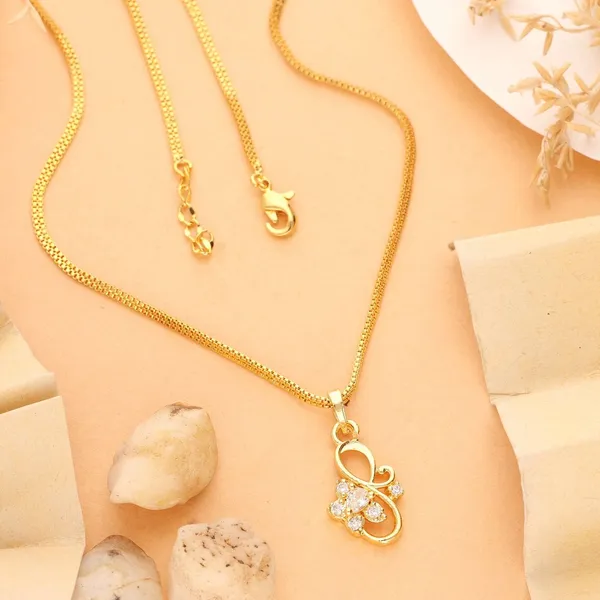 Gold-Tone_Pendant_Necklace_for_Women