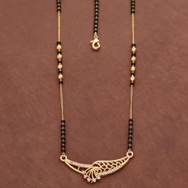 Gold_Brass_Black_Beaded_Peacock_Motif_Mangalsutra_Necklace_For_Women