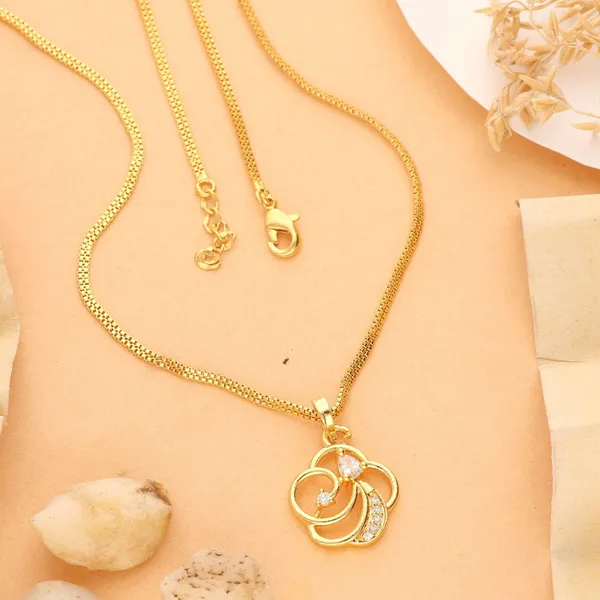 Gold_Tone_Circular_Pendant_Necklace_for_Women