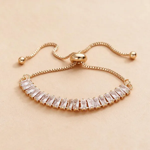 Gold_Brass_Pink_Stone_Adjustable_Bracelet_For_Women