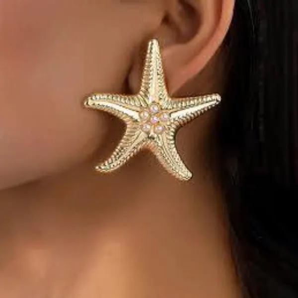 Gold_Stainless_Steel_Starfish_Stud_Earrings_For_Women_Pack_Of_2