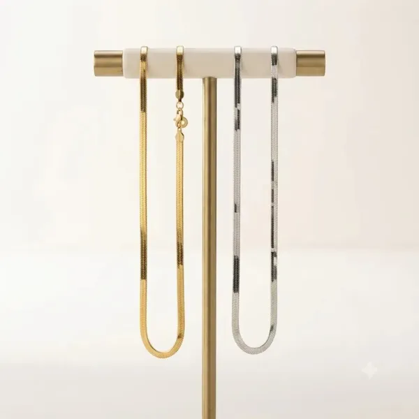 Gold_Stainless_Steel_Layer_Chain_Necklace_Set_For_Women