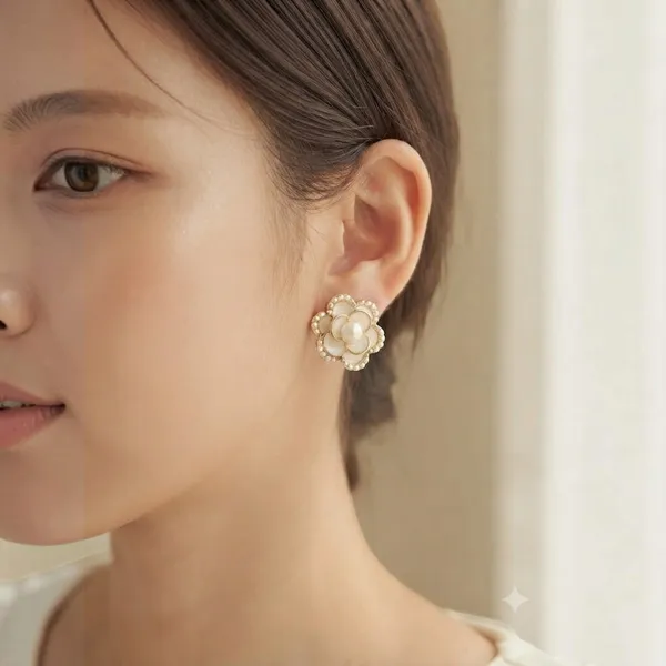 Gold_Stainless_Steel_Snow_Floral_Fashion_Earrings_For_Women_Pack_Of_3