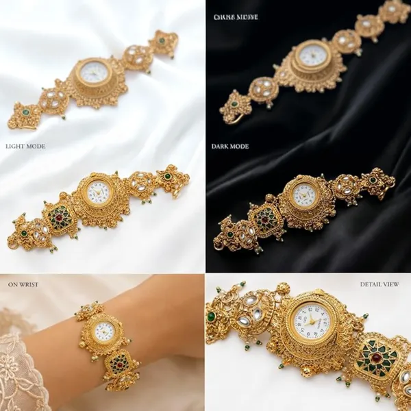 Gold_Stainless_Steel_Analog_Bracelet_Watch_For_Women