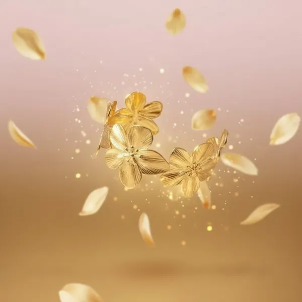 Gold_Stainless_Steel_Floral_Cuff_Bracelet_For_Women_Pack_Of_2