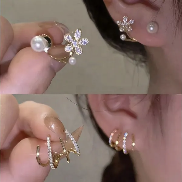 Gold_Stainless_Steel_Pearl_Floral_Earrings_For_Women_Pack_Of_2