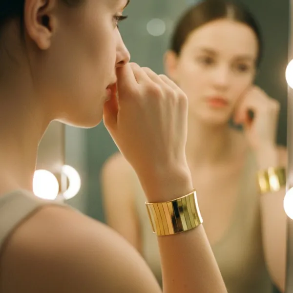 Gold_Stainless_Steel_Wide_Cuff_Bracelet_For_Women