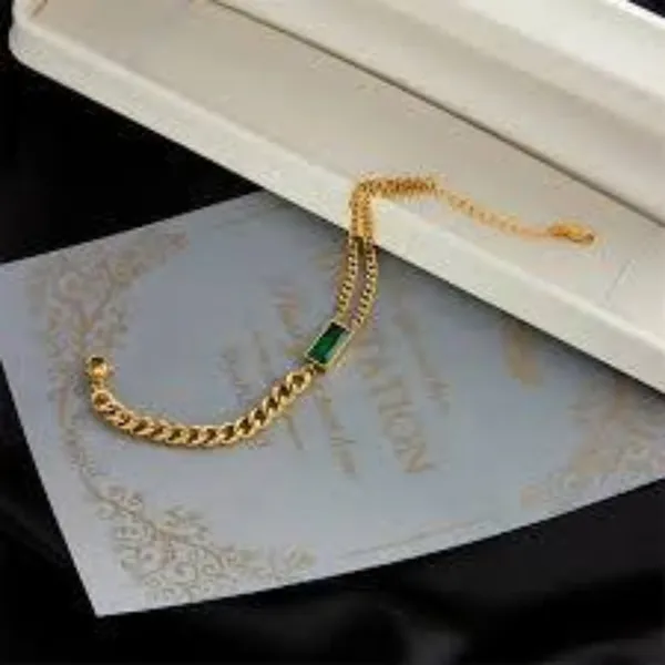 Gold_Stainless_Steel_Chain_Bracelet_For_Women