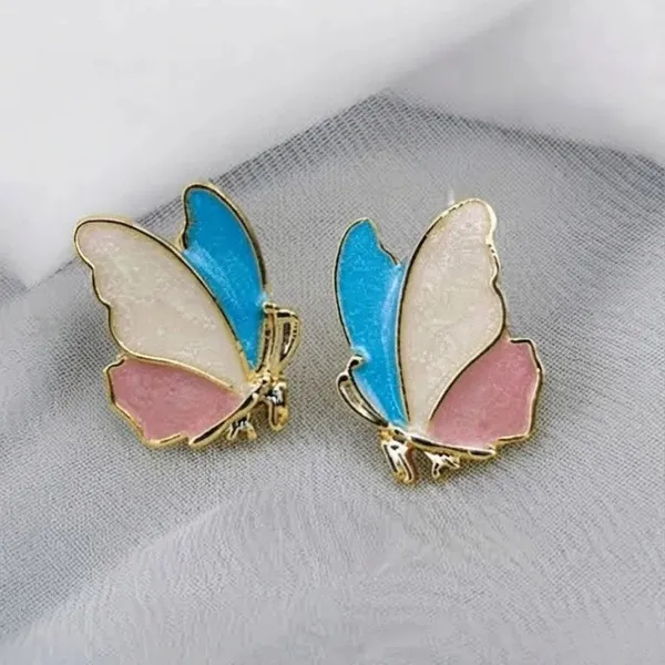 Gold_And_Pink_Stainless_Steel_Floral_Pearl_Stud_Earrings_For_Women_Pack_Of_2