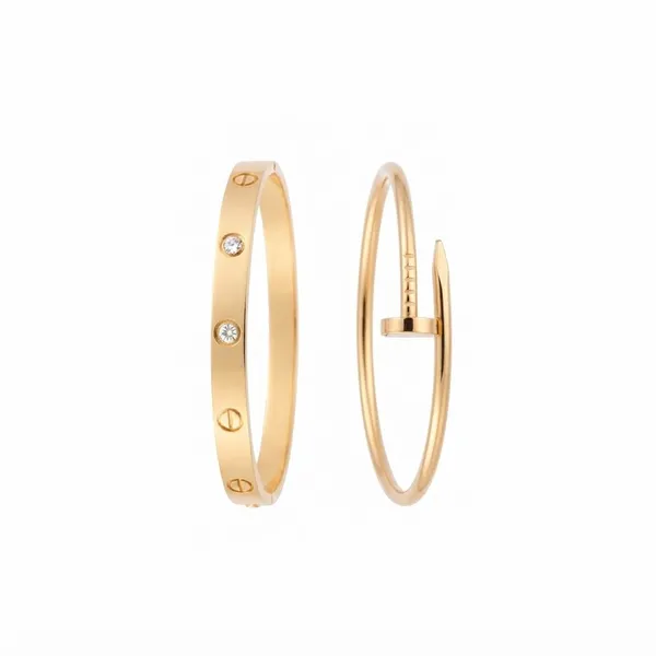 Gold_Stainless_Steel_Screw_Motif_Hinged_Bangle_Bracelet_For_Women