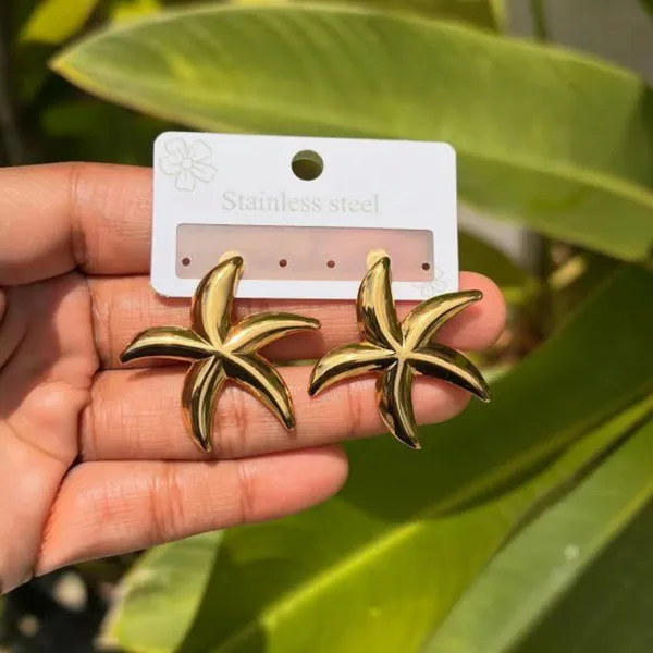 Gold_Tone_Mini_Stud_Earrings_For_Women