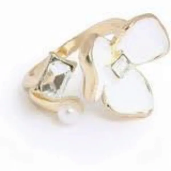 White_Stainless_Steel_Floral_Pearl_Statement_Ring_For_Women_Pack_Of_2