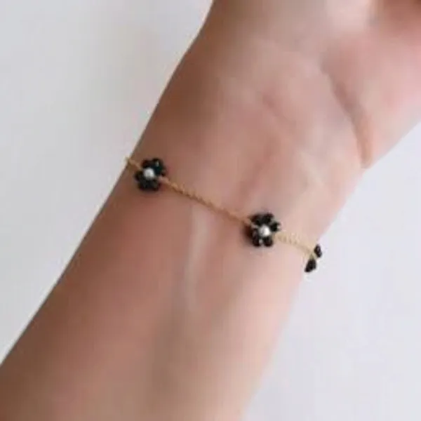 Gold_Tone_Mini_Clover_Chain_For_Women