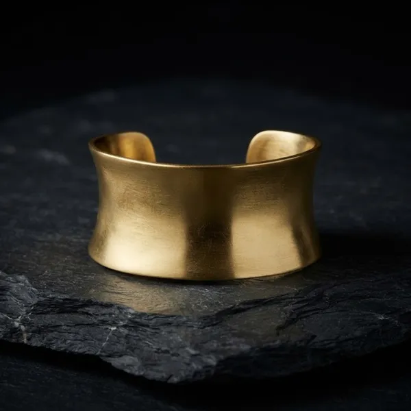 Gold_Stainless_Steel_Metal_Open_Cuff_Bracelet_For_Women
