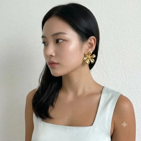 Gold_Stainless_Steel_Floral_Stud_Earrings_For_Women_Pack_Of_2