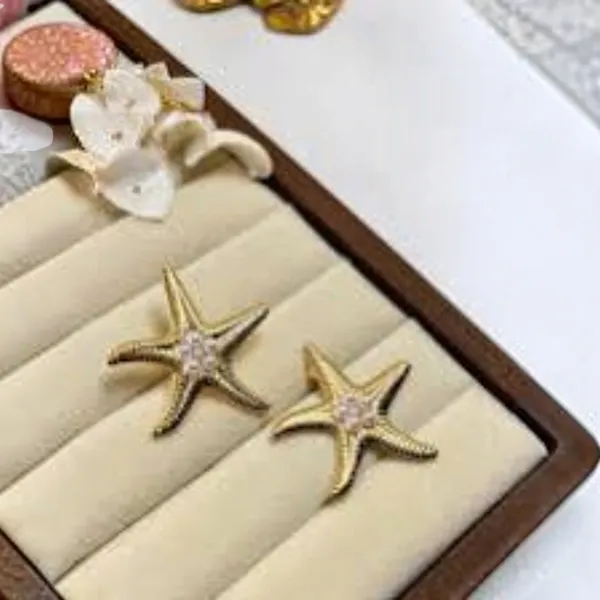 Gold_Stainless_Steel_Starfish_Stud_Earrings_For_Women_Pack_Of_2