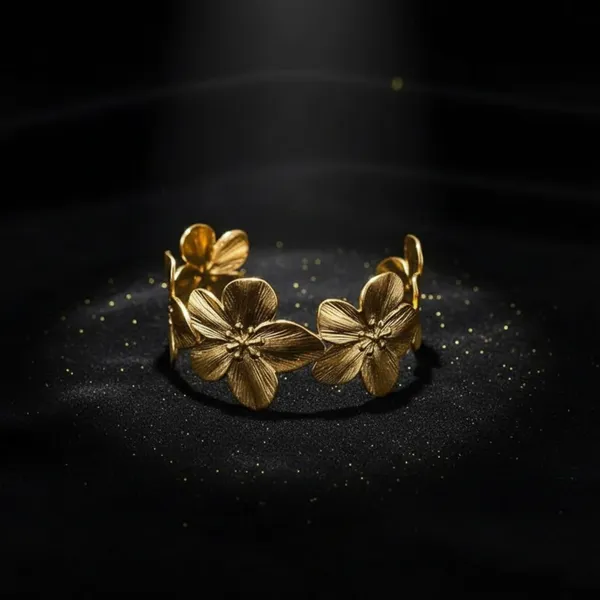 Gold_Stainless_Steel_Floral_Cuff_Bracelet_For_Women_Pack_Of_2