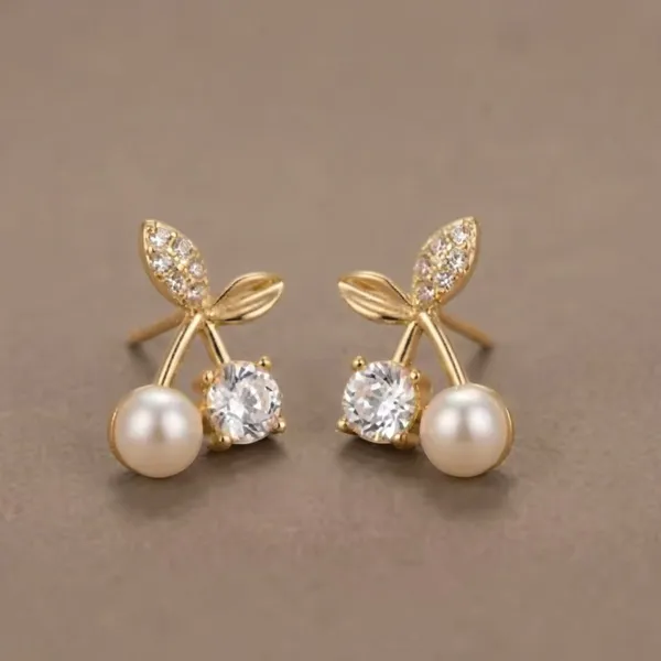 Gold_Stainless_Steel_Cherry_Pearl_Crystal_Stud_Earrings_For_Women_Pack_Of_3