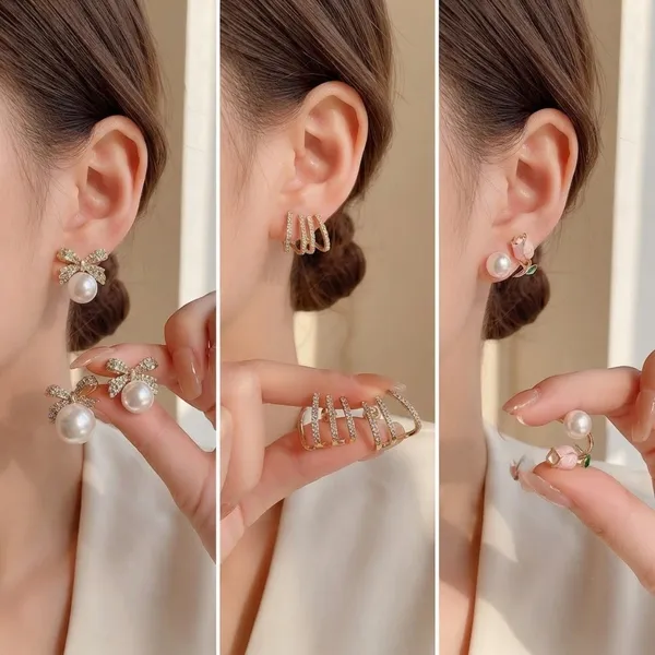 Gold_Stainless_Steel_Pearl_Rhinestone_Earrings_For_Women_Pack_Of_3