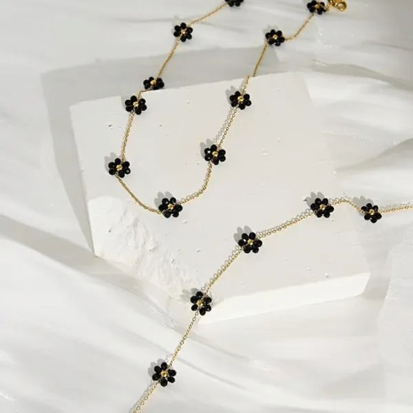 Gold_Tone_Mini_Clover_Chain_For_Women