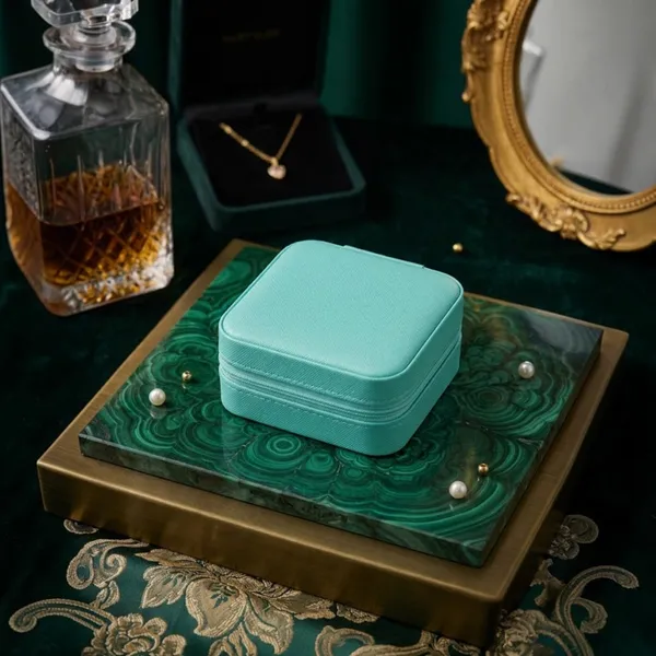 Teal_Compact_Travel_Jewellery_Box