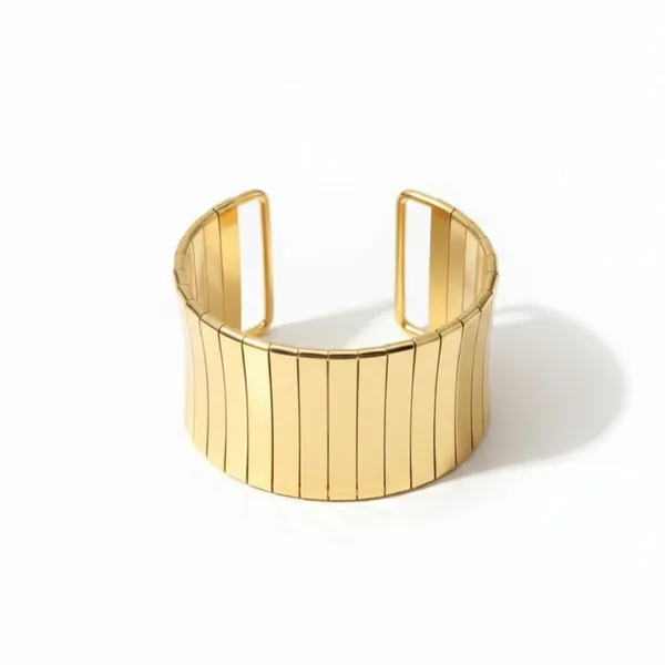 Gold_Stainless_Steel_Wide_Cuff_Bracelet_For_Women