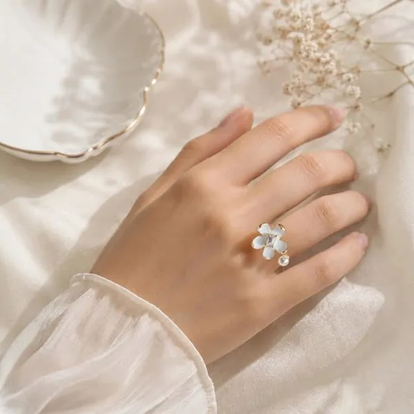 White_Stainless_Steel_Floral_Pearl_Statement_Ring_For_Women_Pack_Of_2