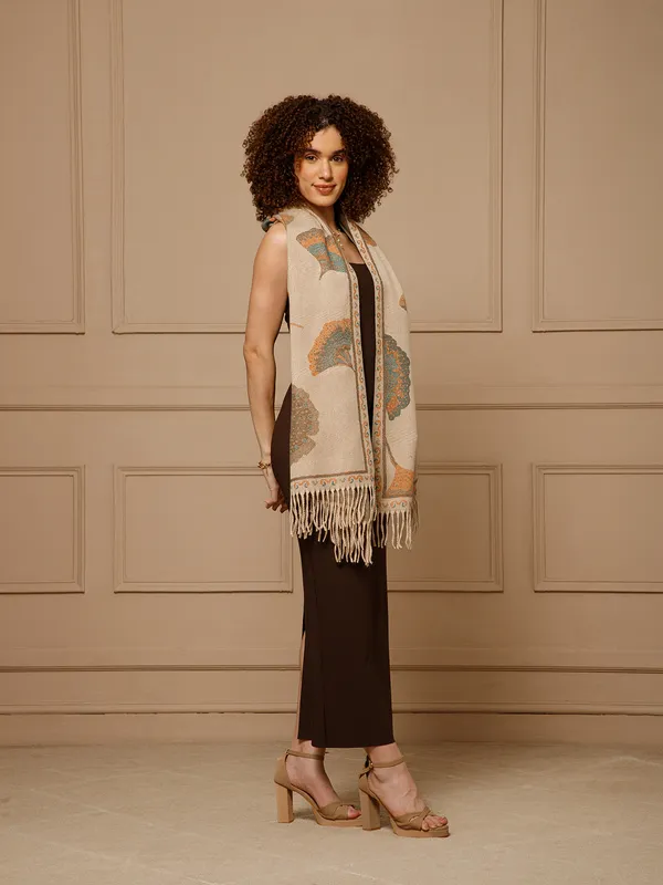 Beige_Woven_Printed_Stole_for_Women