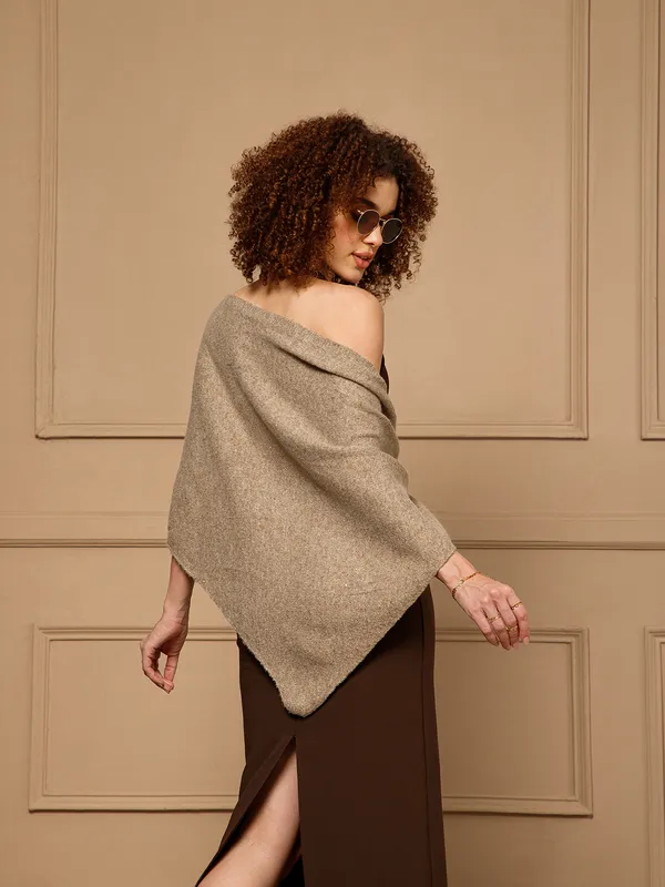 Beige_Knit_Tie_Front_Wrap_Shawl_for_Women