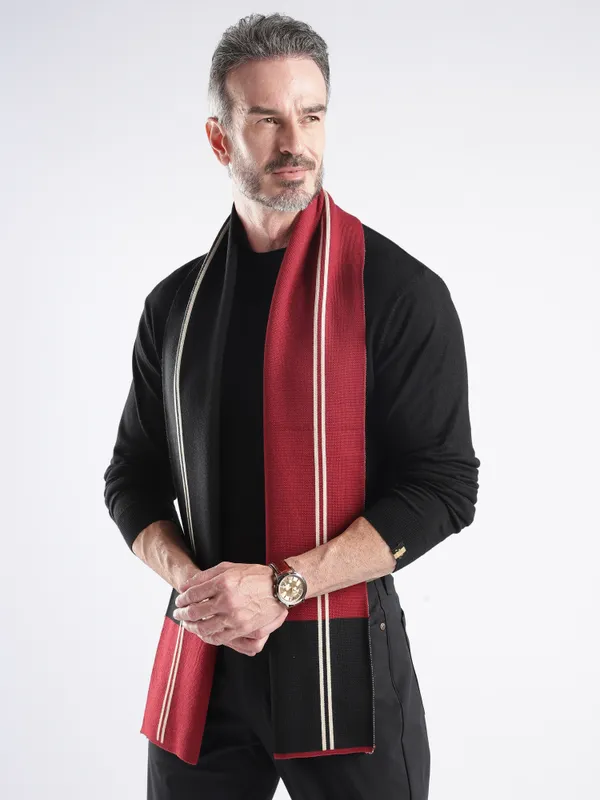 Red_Black_Striped_Scarf_for_Men