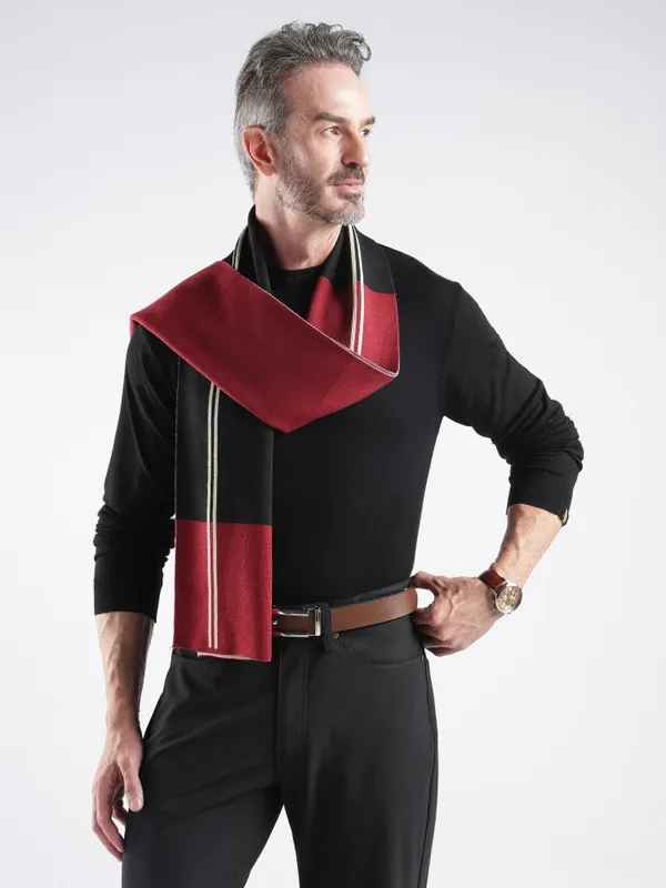 Red_Black_Striped_Scarf_for_Men
