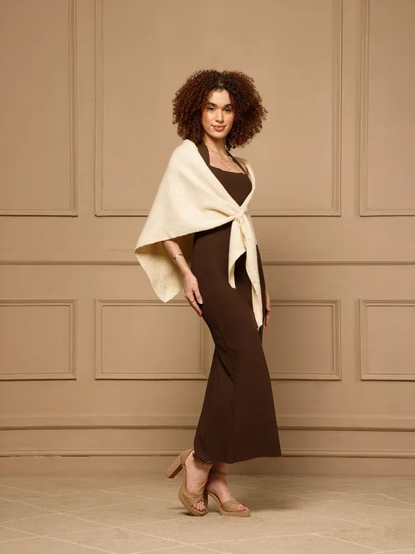 Ivory_Cape_Style_Knit_Wrap_Stole_for_Women