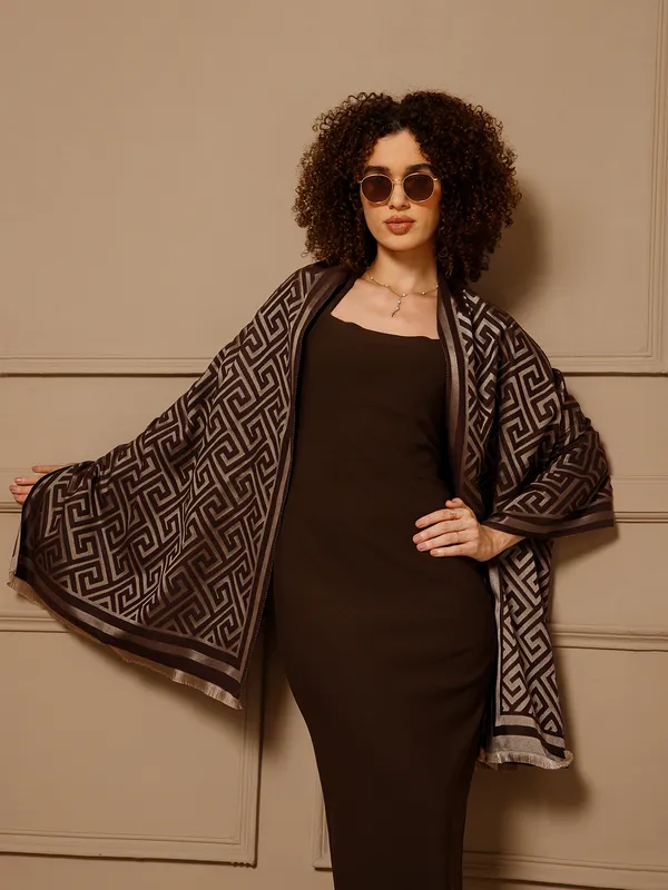Brown_Cashmere_Geometric_Stole_for_Women