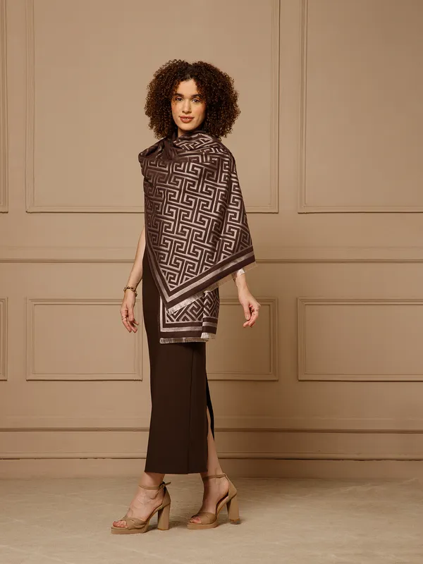 Brown_Cashmere_Geometric_Stole_for_Women