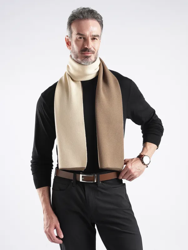 Beige_Brown_Muffler_For_Men