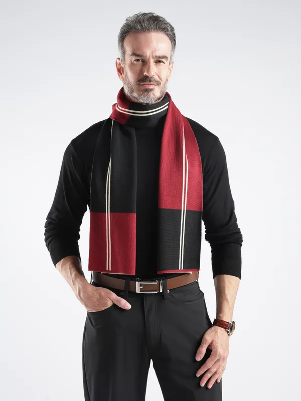 Red_Black_Striped_Scarf_for_Men