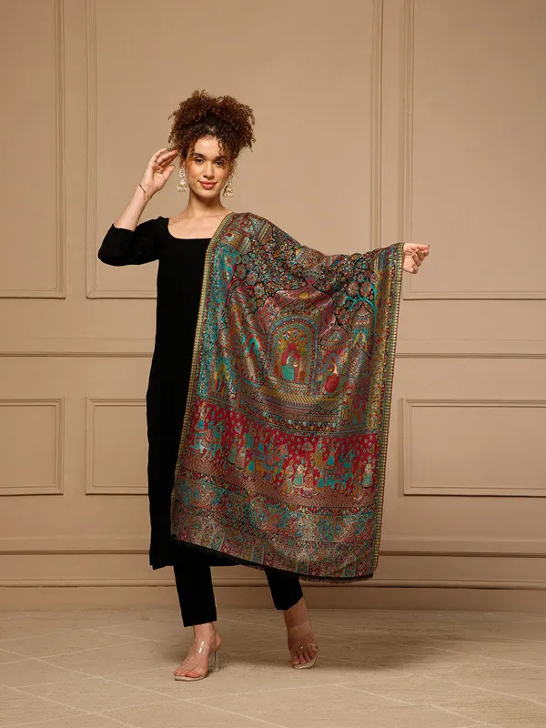 Multicolor_Printed_Scarf_for_Women