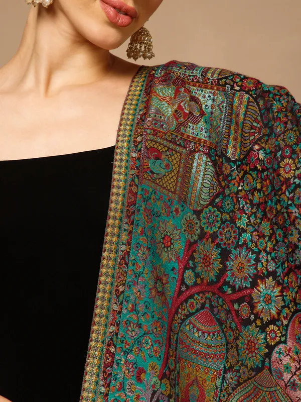Multicolor_Printed_Scarf_for_Women