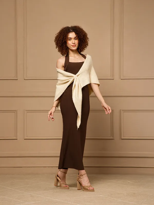Ivory_Cape_Style_Knit_Wrap_Stole_for_Women