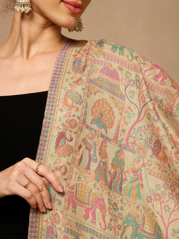 Women_Traditional_Ethnic_Zari_Shawl