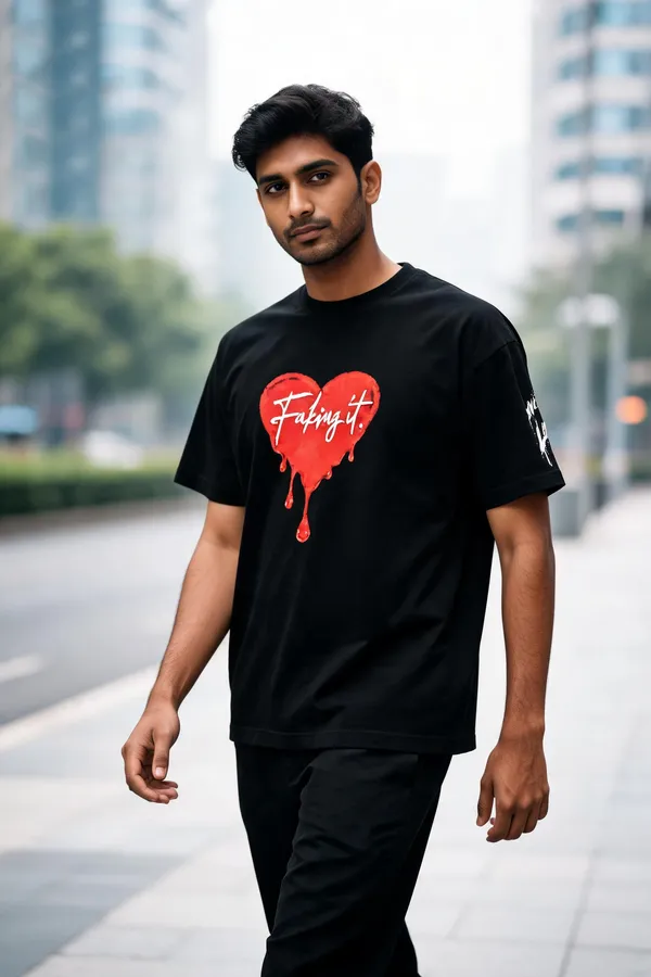 Black_Cotton_Regular_Fit_Heart_Graphic_T-Shirt_For_Unisex