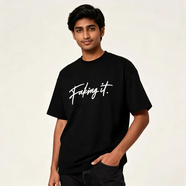 Black_Cotton_Regular_Fit_Script_Graphic_T-Shirt_For_Unisex