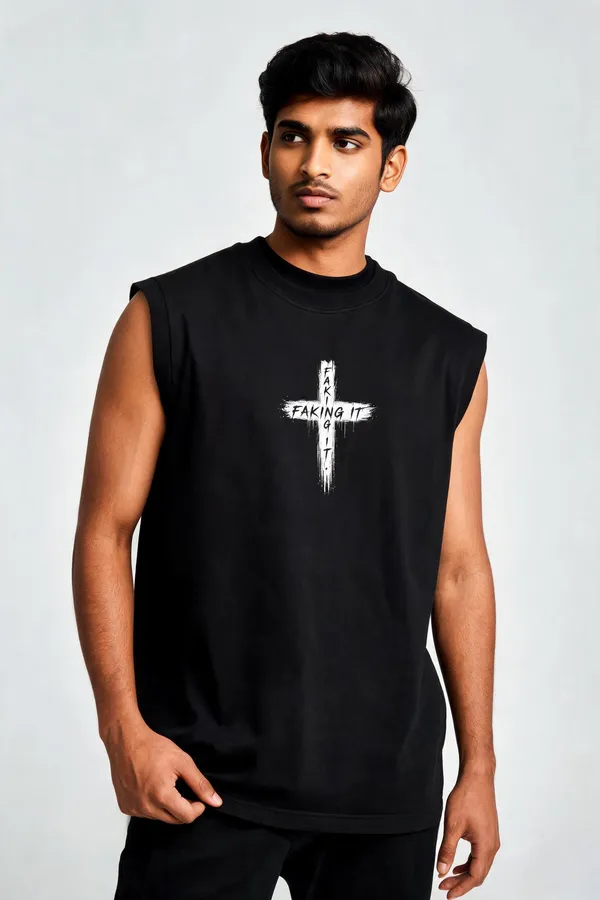 Black_Cotton_Relaxed_Fit_Graphic_Sleeveless_Tank_Top_For_Unisex